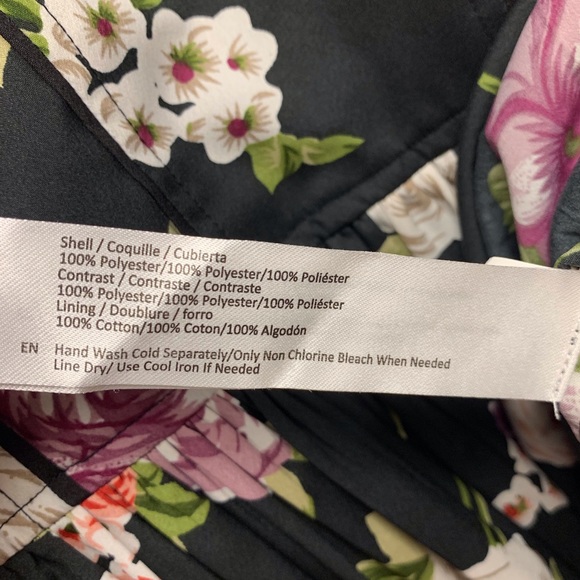 Band Of Gypsies Black Floral Fit & Flare Sundress - Picture 10 of 10